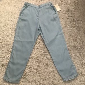 Zara Denim Joggers